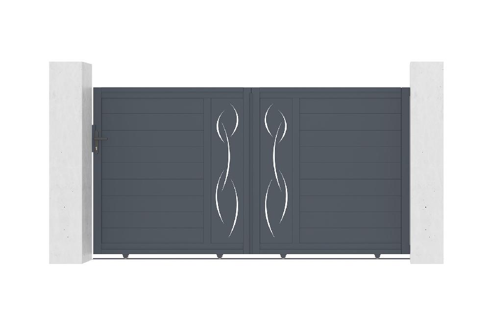 Puerta corredera de aluminio 3m LIFE 300C160