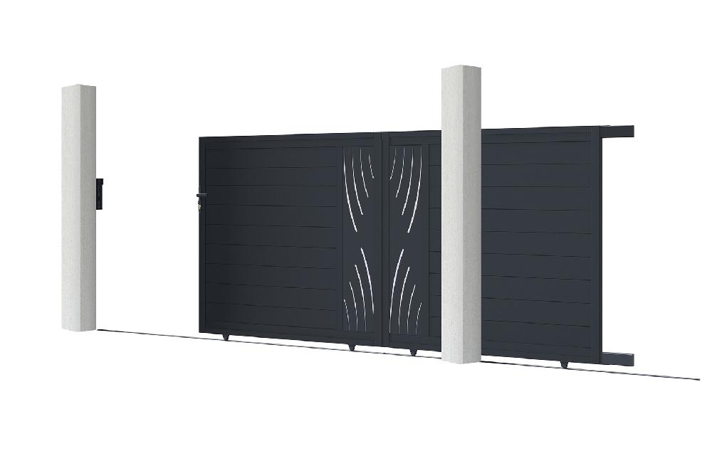 Puerta Corredera De Aluminio 3m VELETA 300C160