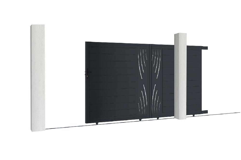 Puerta Corredera De Aluminio 3m VELETA 300C180