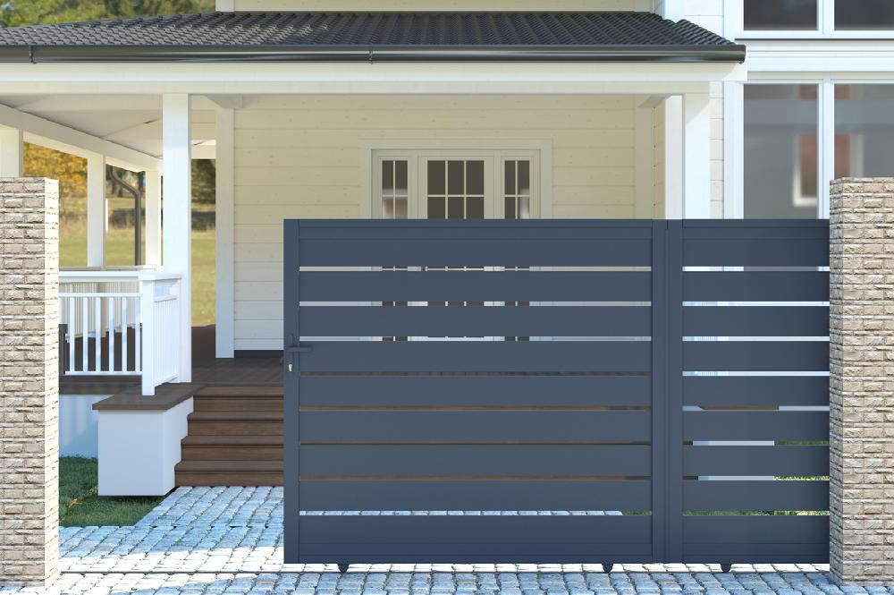 Puerta Corredera De Aluminio 3m VOGEL 300C140