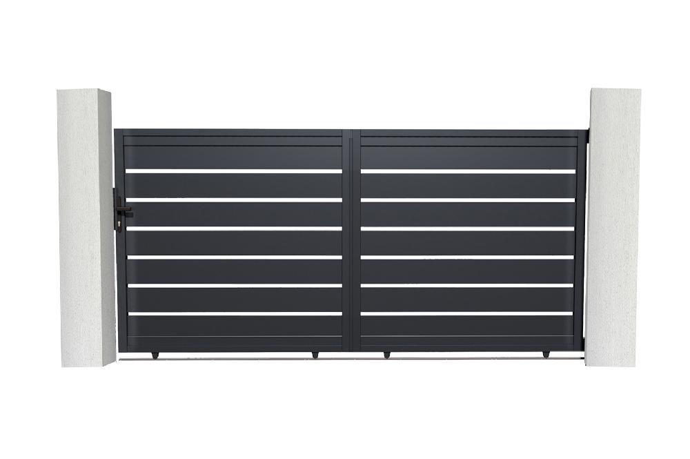 Puerta corredera de aluminio 3m VOGEL 300C140