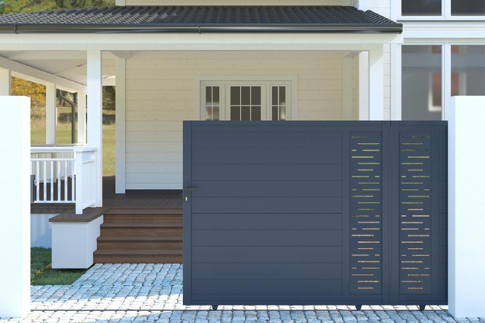 Puerta Corredera De Aluminio 4m ARLBERG 400C160