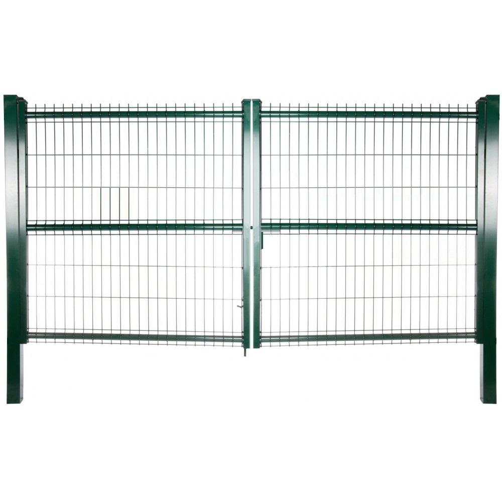 Puerta De Dos Hojas Batiente 1 5X3M Verde