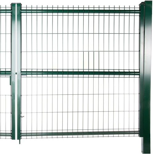 Puerta de dos hojas batiente 1 5X3M Verde