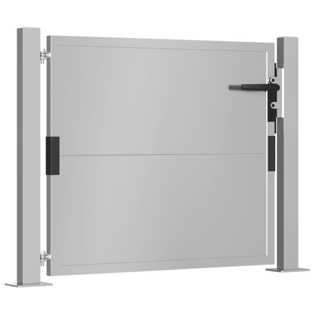 Puerta De Jardín | Puerta Para Valla Acero Corten 105x105 Cm CFW19578