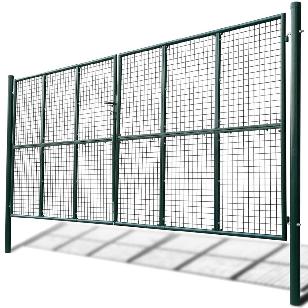 Puerta De Malla De Jardín 415x225 Cm / 400x175 Cm