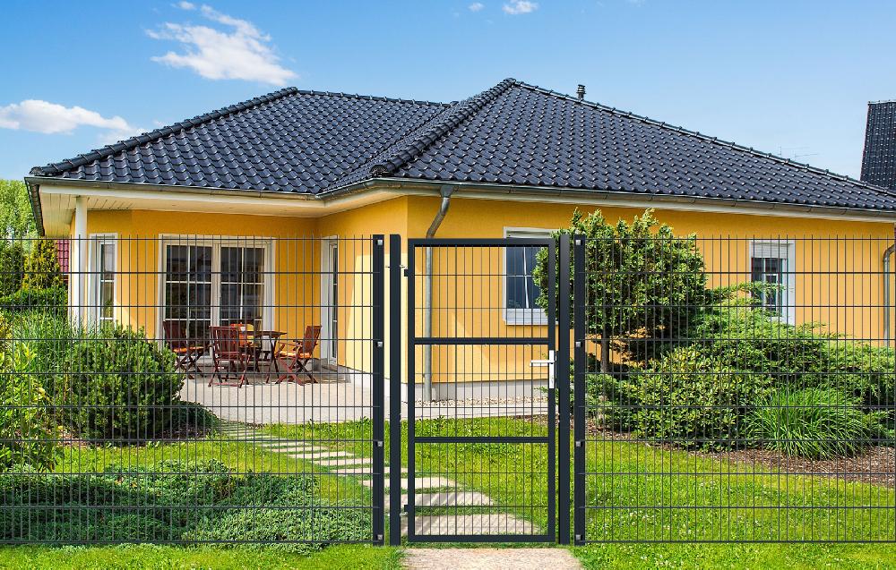 Puerta De Valla 1m RAZO 100P180 Gris