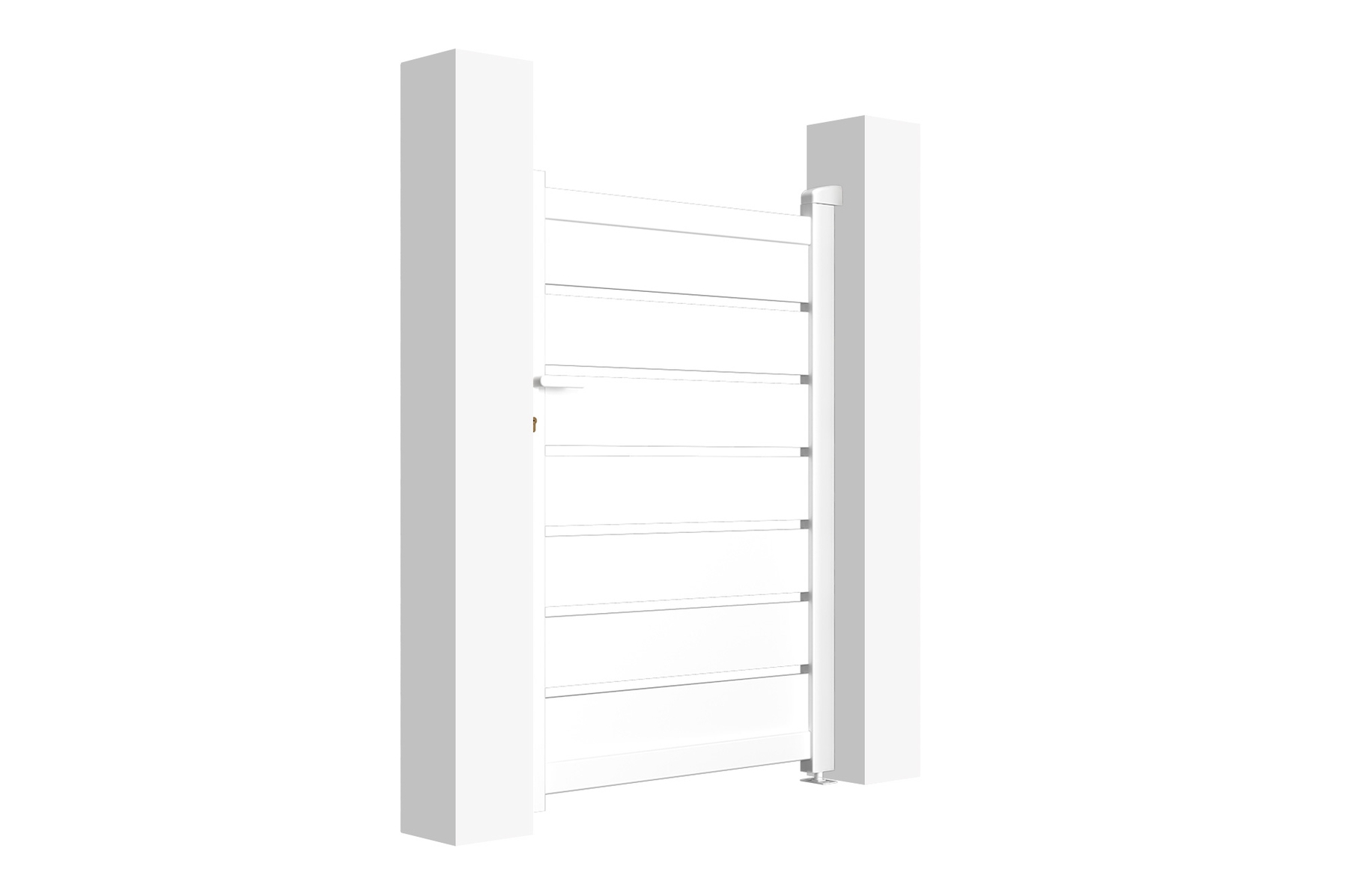 Puerta Peatonal Blanco VOGEL 100P140