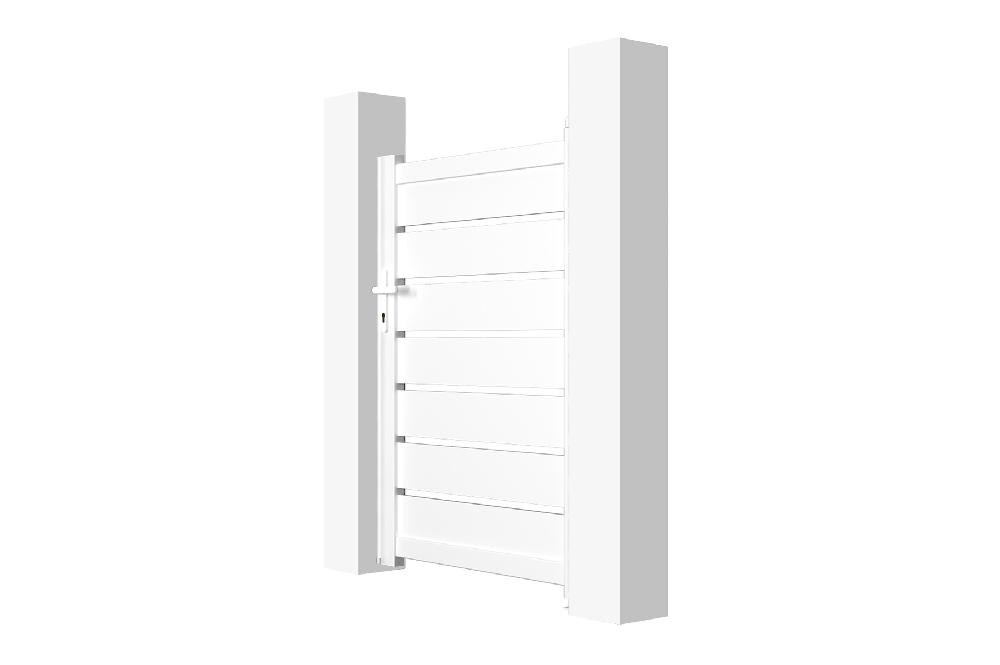 Puerta Peatonal Blanco VOGEL 100P140