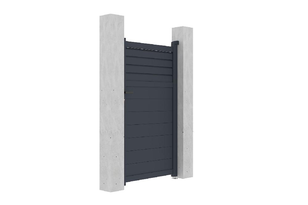 Puerta Peatonal CARPATIA 100x180cm Gris
