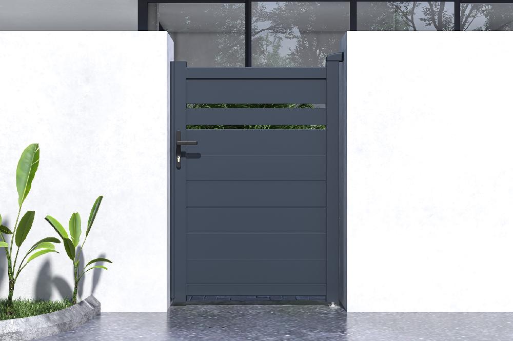 Puerta Peatonal De Aluminio 1m CIMONE 100P140