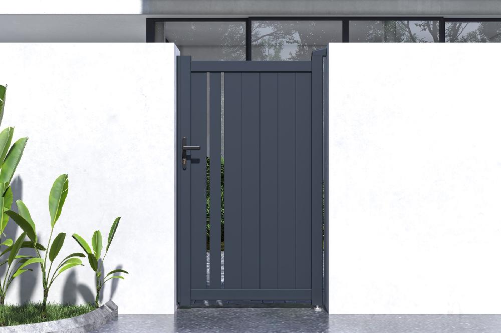 Puerta Peatonal De Aluminio 1m GIONA 100P180