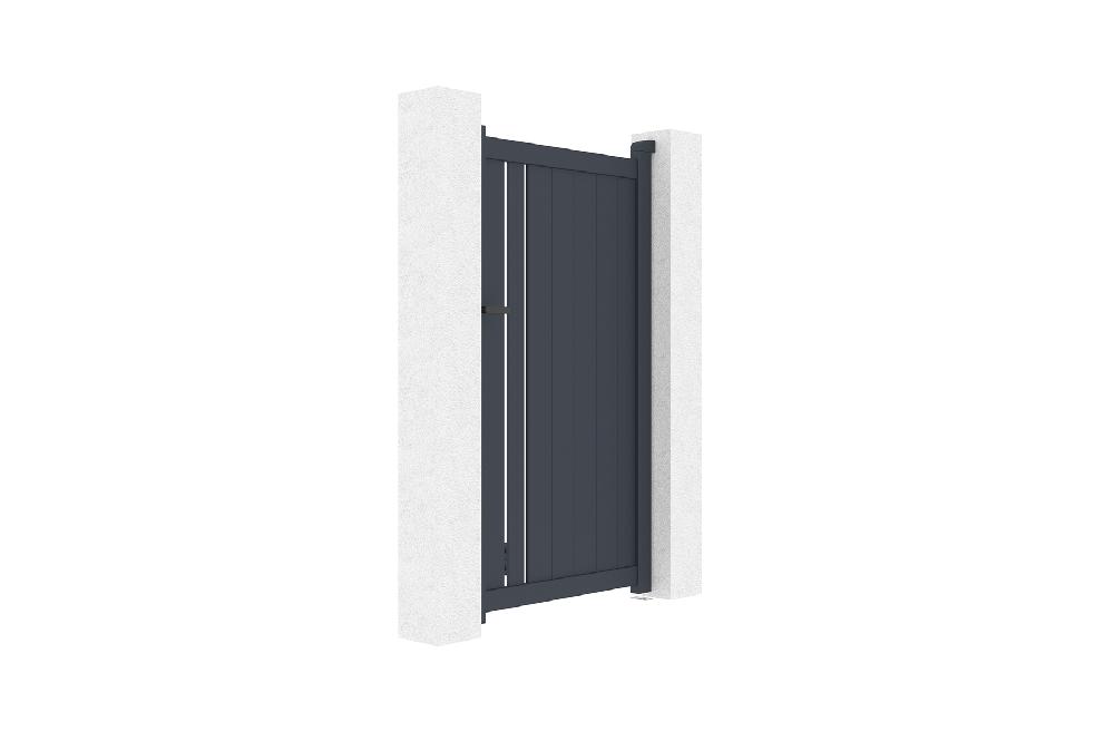Puerta Peatonal De Aluminio 1m GIONA 100P180