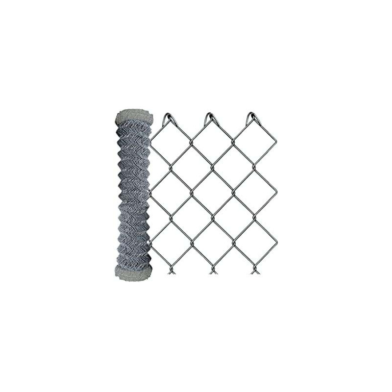 Red Galvanizada Para Cercado De Animales Con Malla Romboidal Suelta 50x50 Rollo 25mt Alambre Ø1 8 - ALTURA 175cm