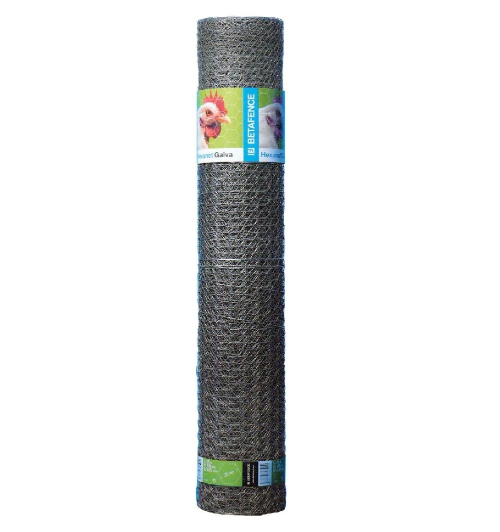 Red para cercado de animales alambre triple torsión con triple galvanización 25 mm malla hexagonal rollo 50 m - ALTURA 50cm