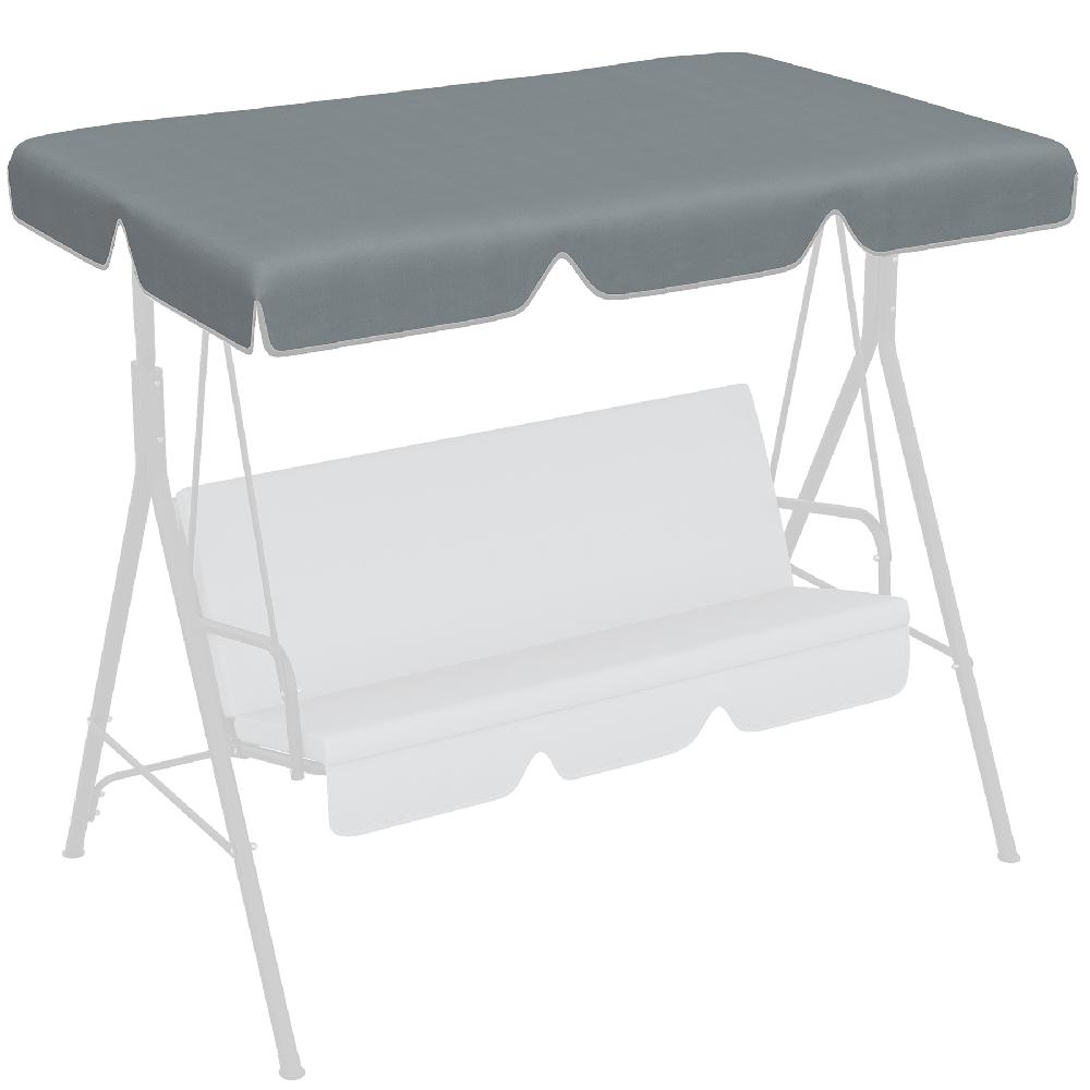 Repuesto de Toldo OUTSUNNY Poliéster Gris Oscuro 192x144 cm 84A-287V00CG