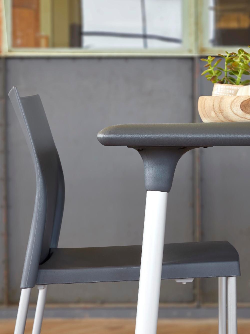 Resol NEW FLASH Mesa Cuadrada Interior Exterior 90x90 Chocolate