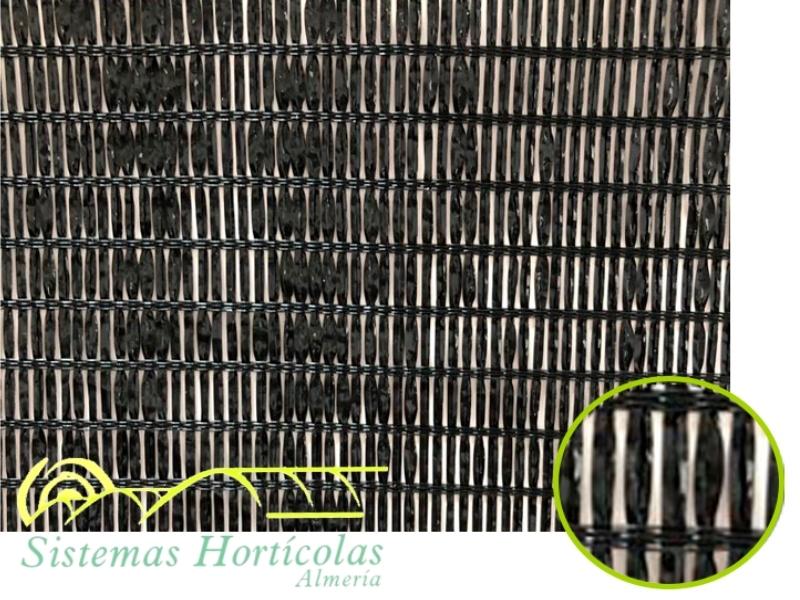 ROLLO MALLA SOMBREO 65% NEGRO 1M X 50M