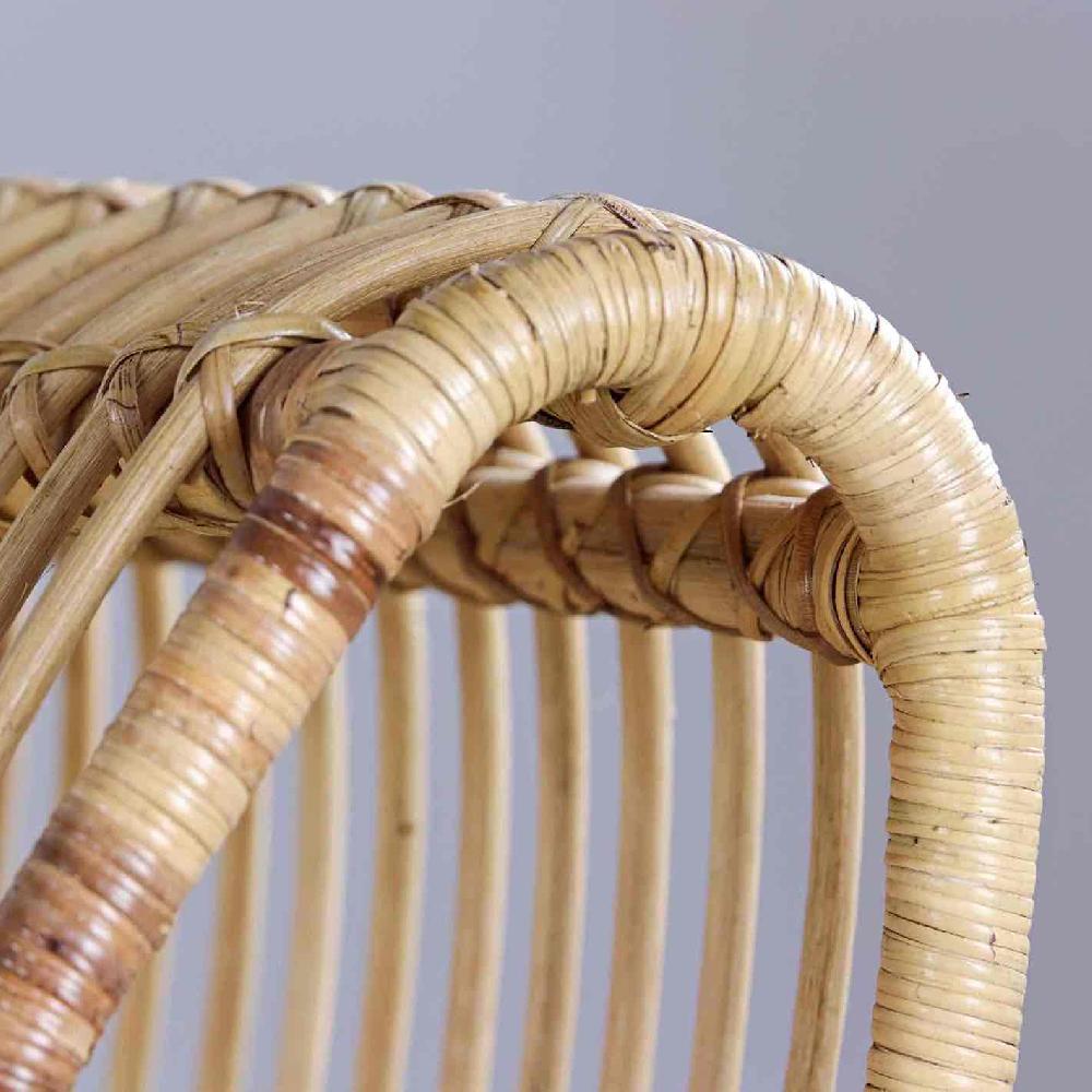 Salón De Jardín De Ratán Natural Con Cojines Crudo - Miles