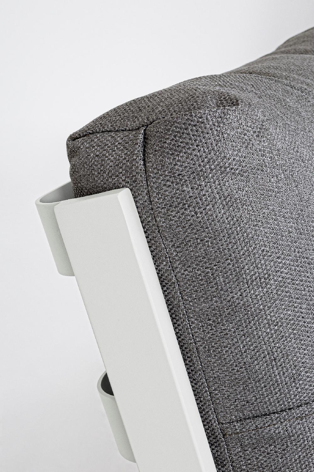 Salón De Jardín “Truman” De Aluminio Con Cojín Para Jardín Y Terraza