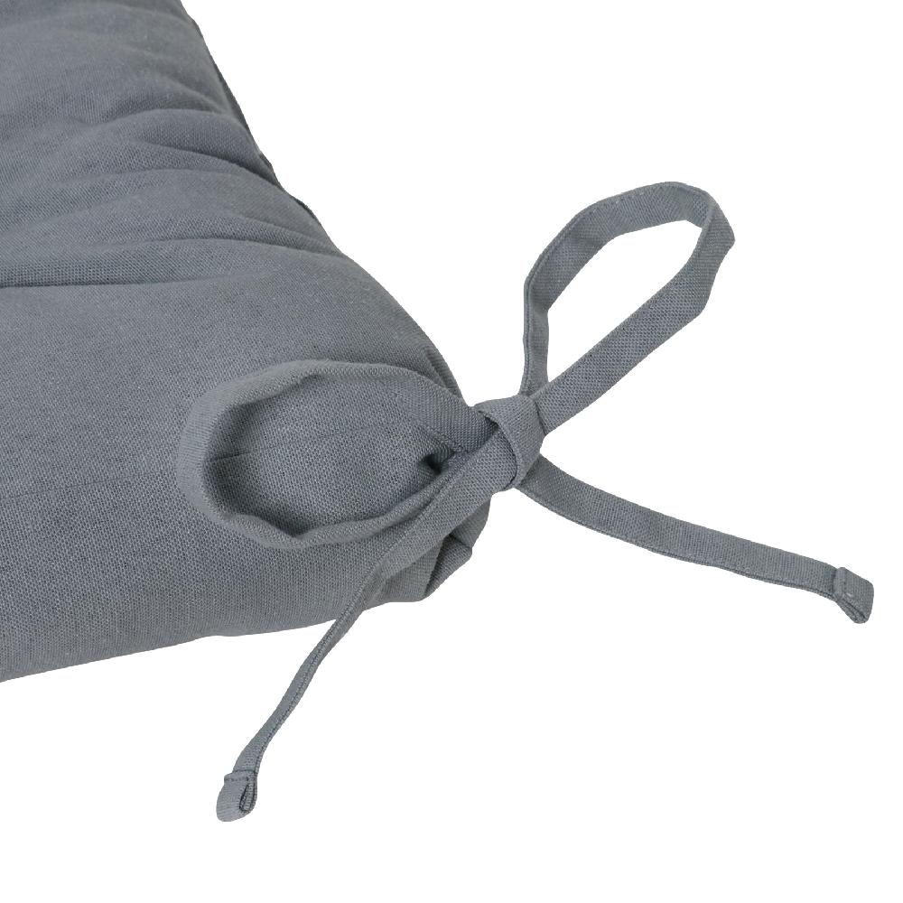 Set 4 Cojines Para Silla Popy Gris 38 X38 Cm