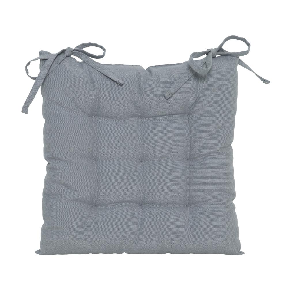 Set 4 Cojines Para Silla Popy Gris 38 X38 Cm