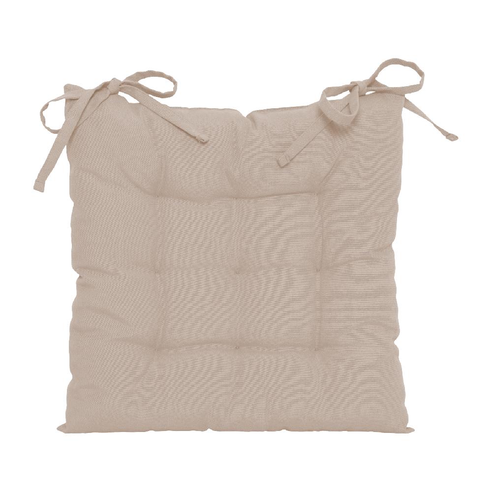 Set 4 Cojines Para Silla Popy Trench Beige 38 X38 Cm