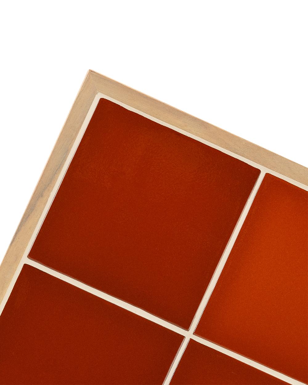 Set Comedor 2 Plazas Mesa Ceramica Terracota 65x65 - Bisbal & Modena