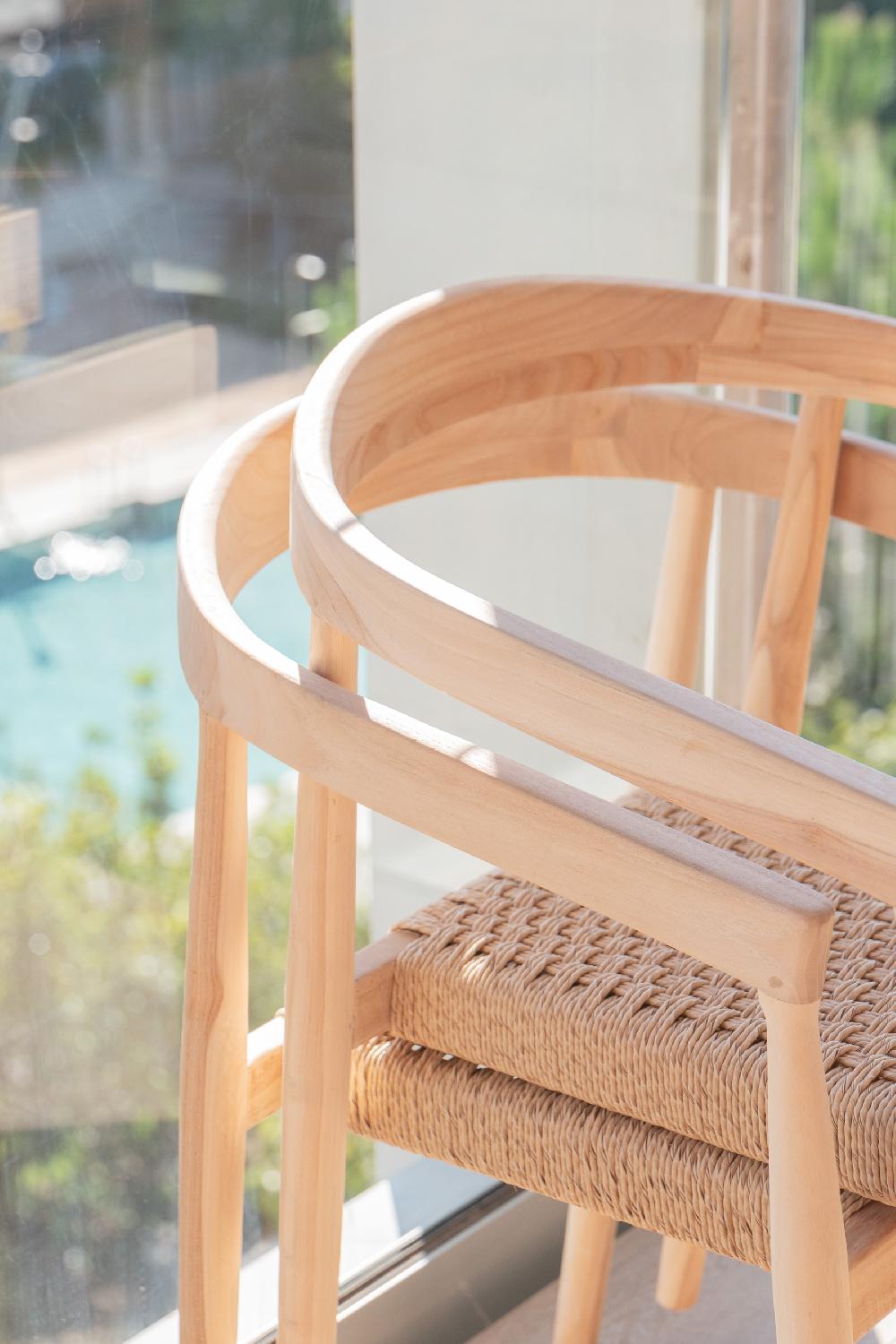 Set Comedor 4pl Extensible Madera 140/200x86 Y Butaca - Lamas & Modena