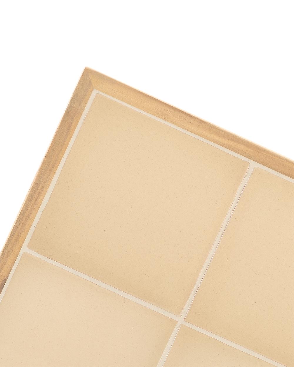 Set Comedor 6 Pl Ceramica Beige 205x105 Y Butaca - Bisbal & Módena