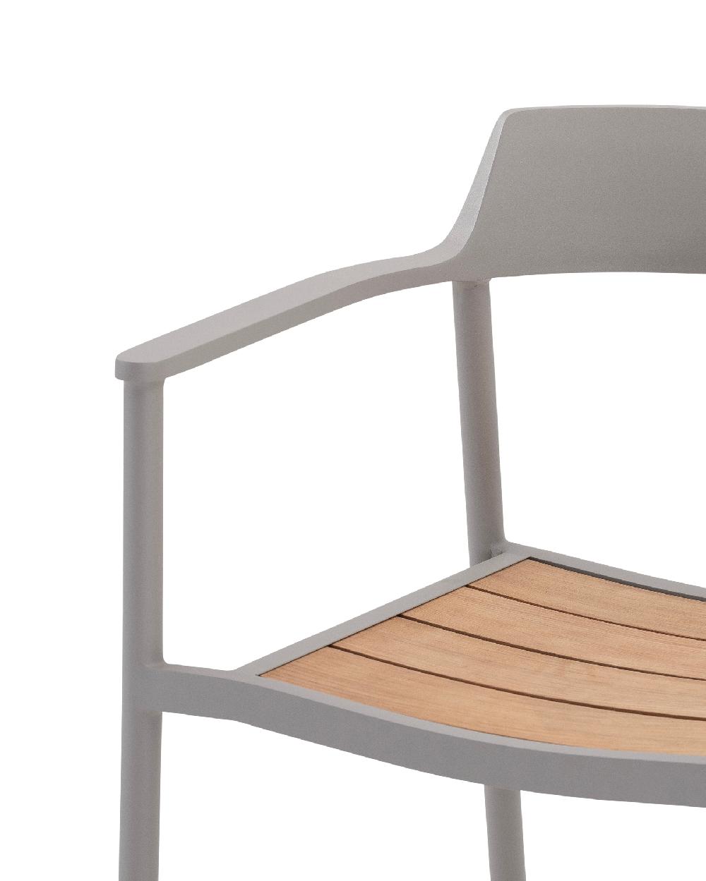 Set De Comedor Jardin Extensible 8 Plazas Beige - Ottawa