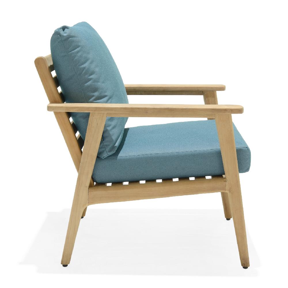 Set De Jardín Eve De Madera De Teca 5 Plazas