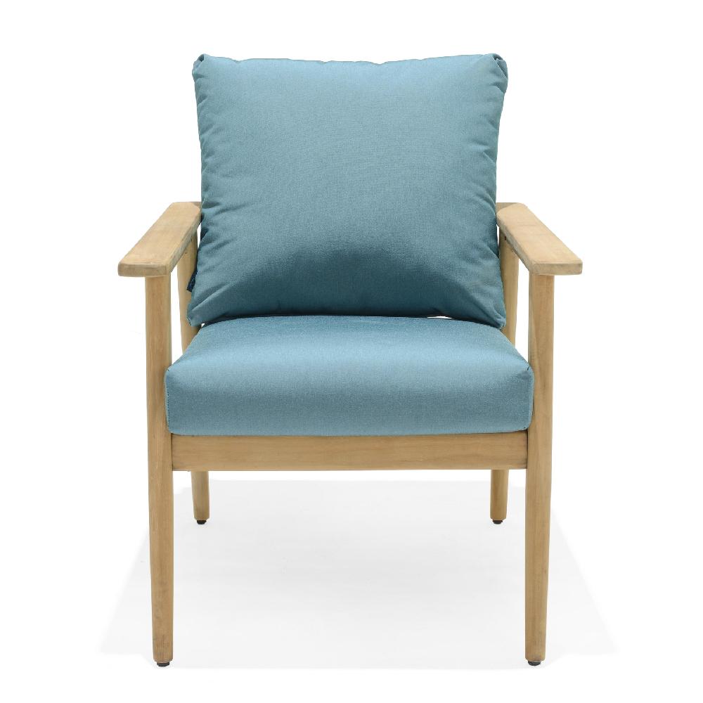 Set De Jardín Eve De Madera De Teca 5 Plazas