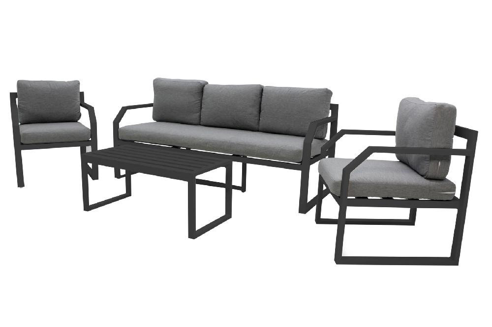 Set De Jardín LLUMA De 5 Plazas Antracita