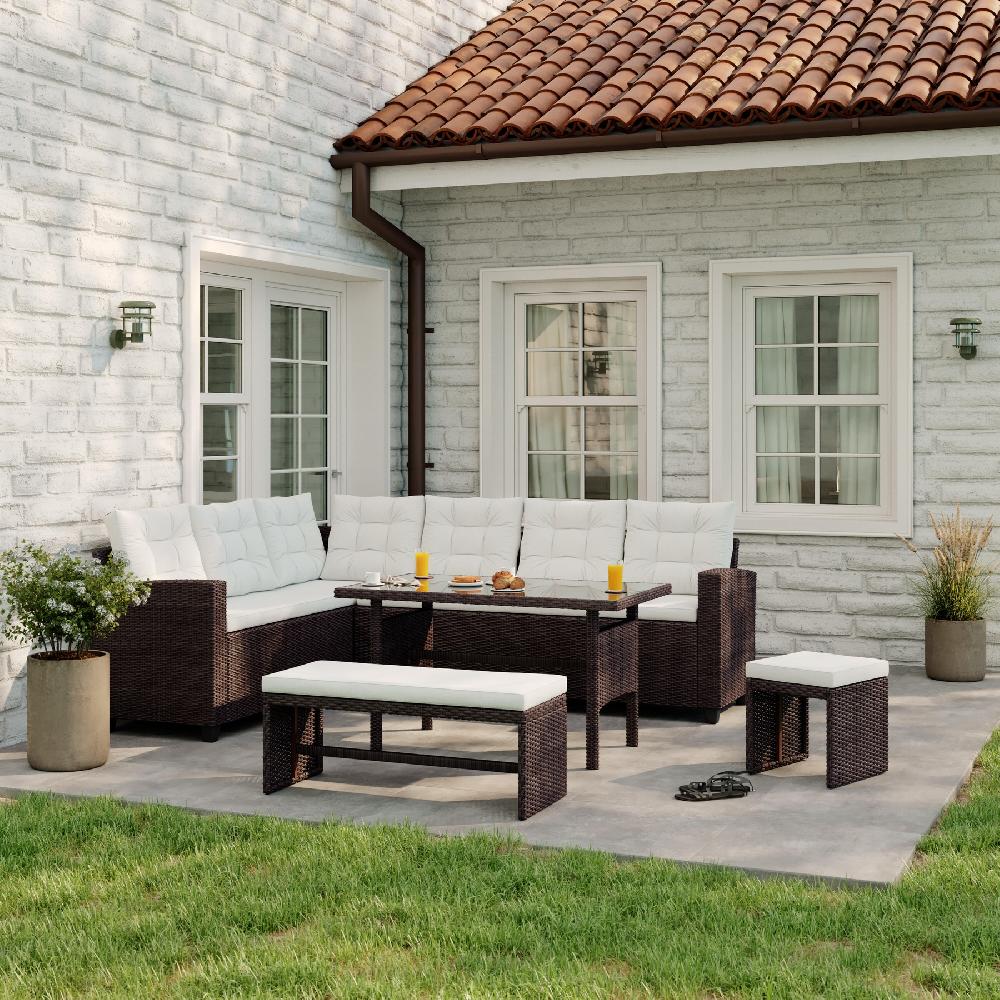 Set De Porche De Jardín Esquinero Ontario