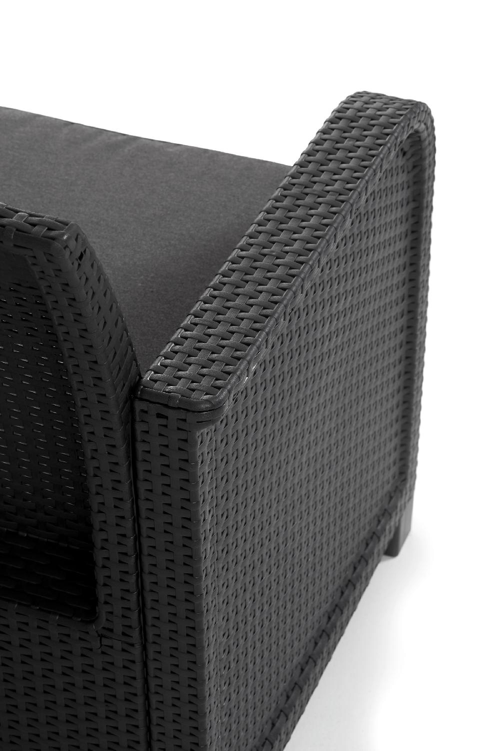 Set De Porche Rosalie De Polipropileno Para 5 Personas