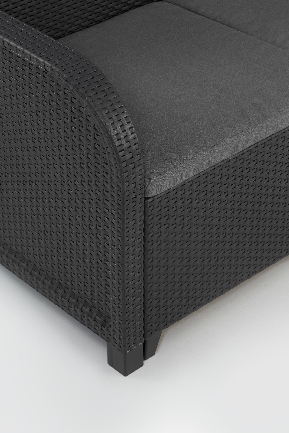 Set De Porche Rosalie De Polipropileno Para 5 Personas