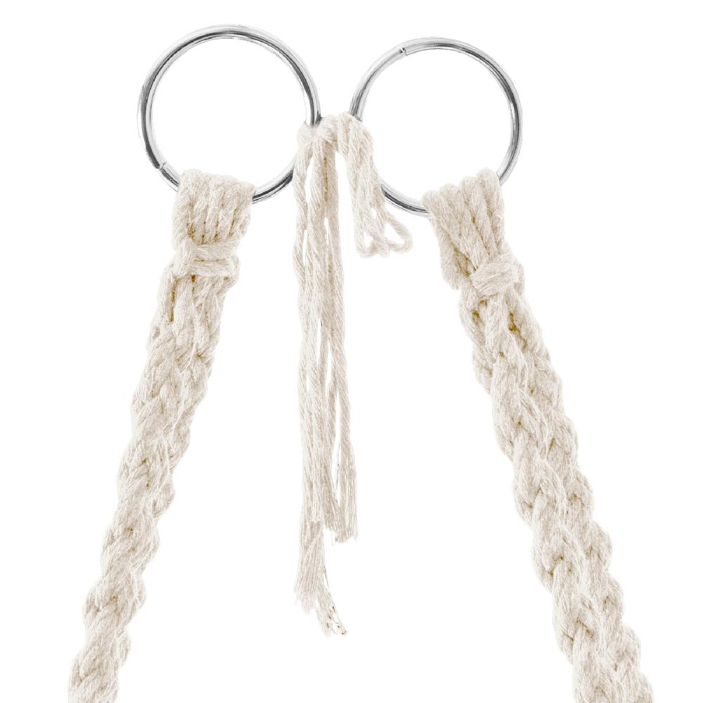 Silla Colgante Silla Colgante Macramé Columpio Colgante Cesta Colgante Almohada