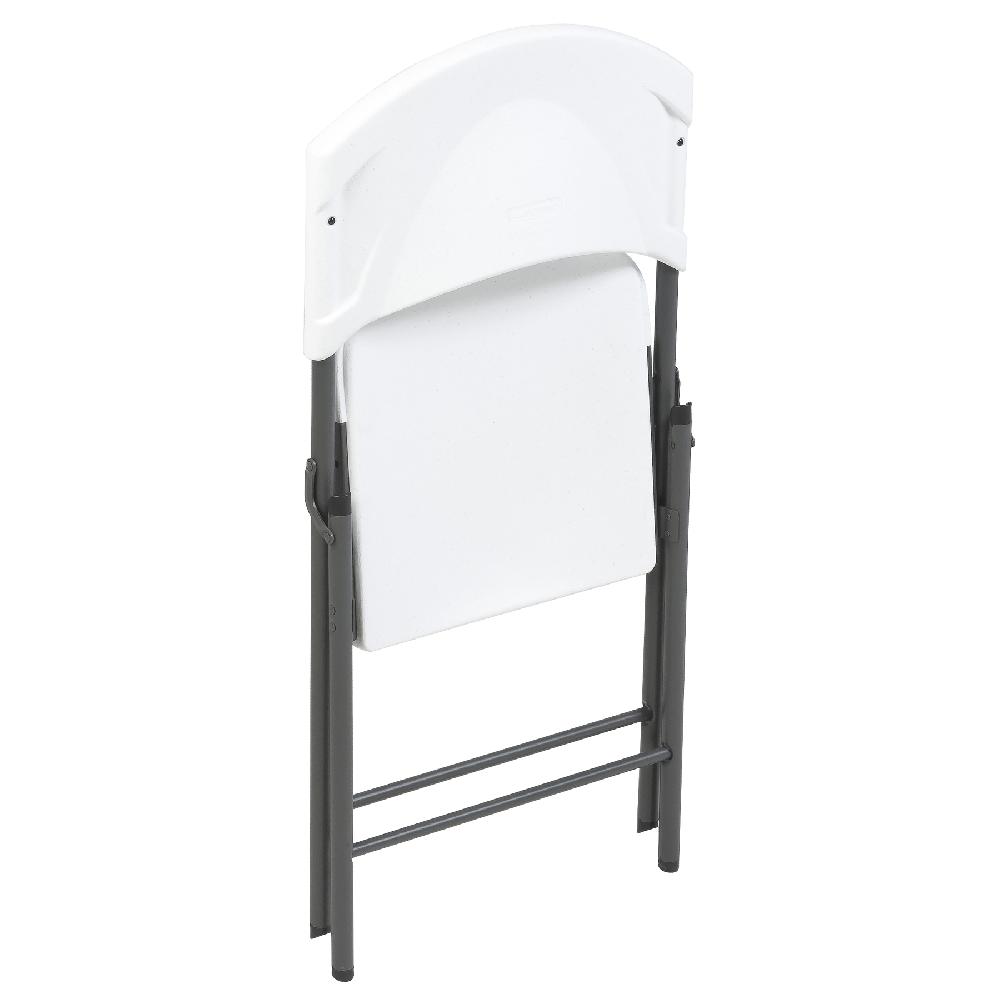 Silla Plegable De Jardín De Acero Catering Blanco