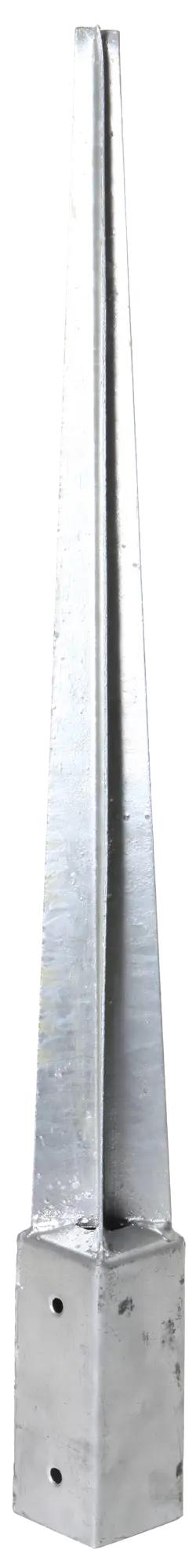 Soporte De Poste De Metal 6 X 6 Cm