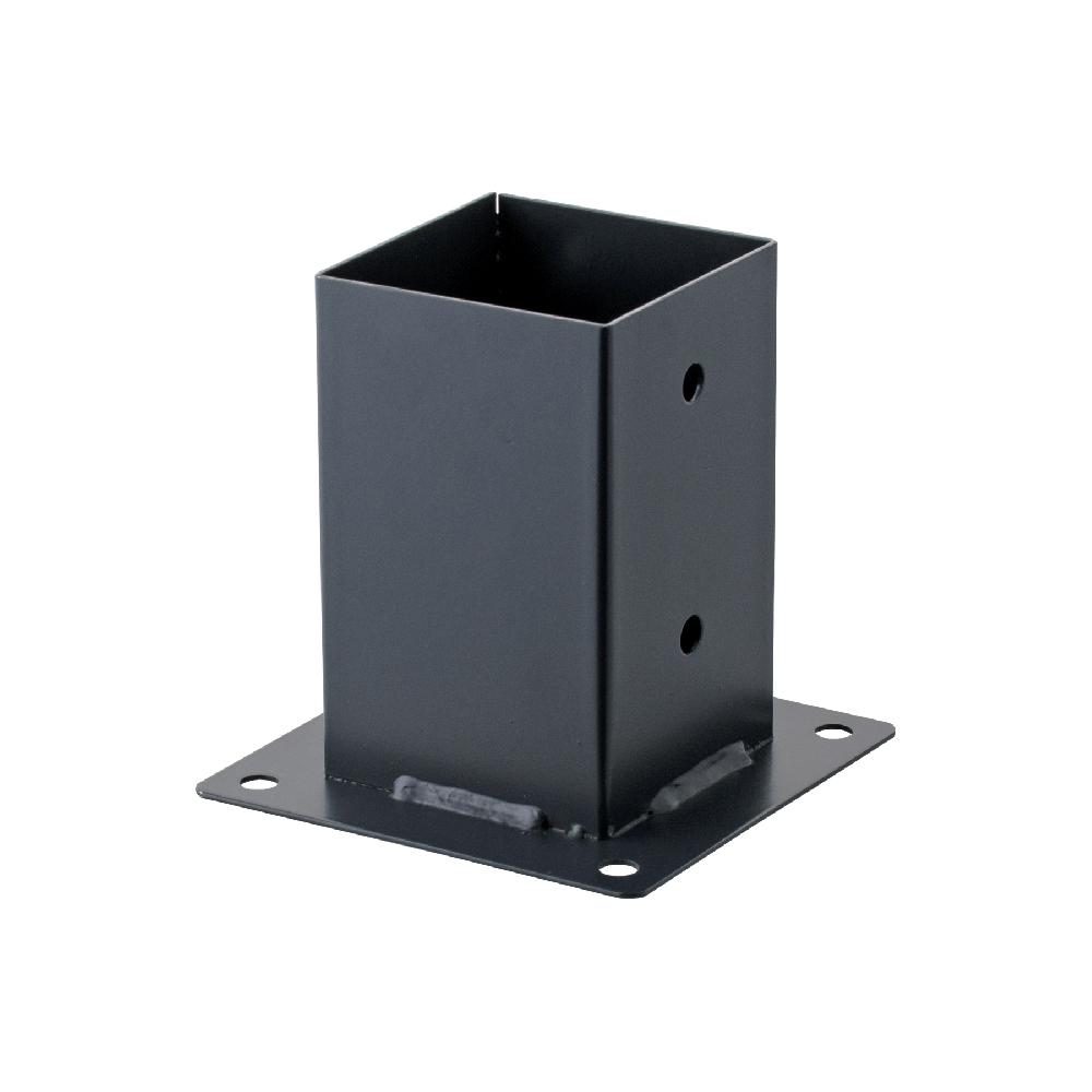 Soporte de suelo "PLUG-IN" 91x91 mm (K) para postes de madera 9x9 cm