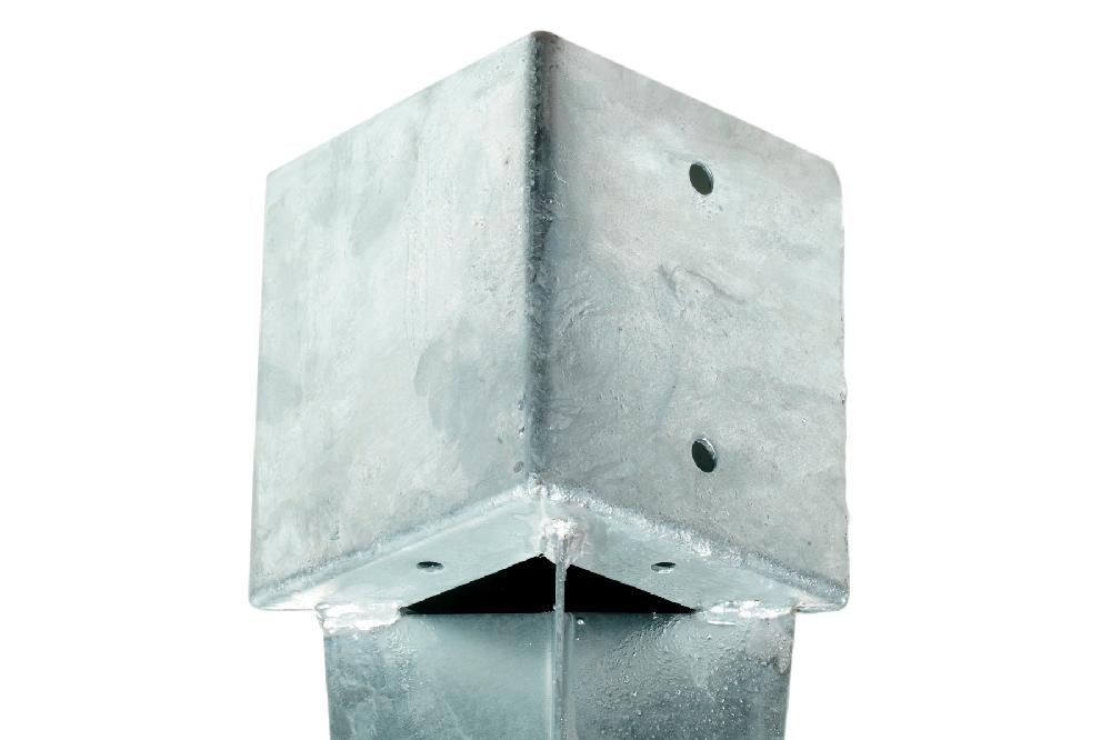 Soporte Poste Para De Acero Para Poste De 12 X 12 Cm