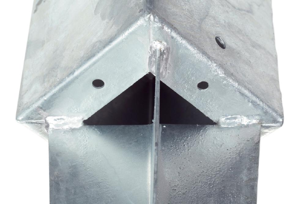 Soporte Poste Para De Acero Para Poste De 12 X 12 Cm