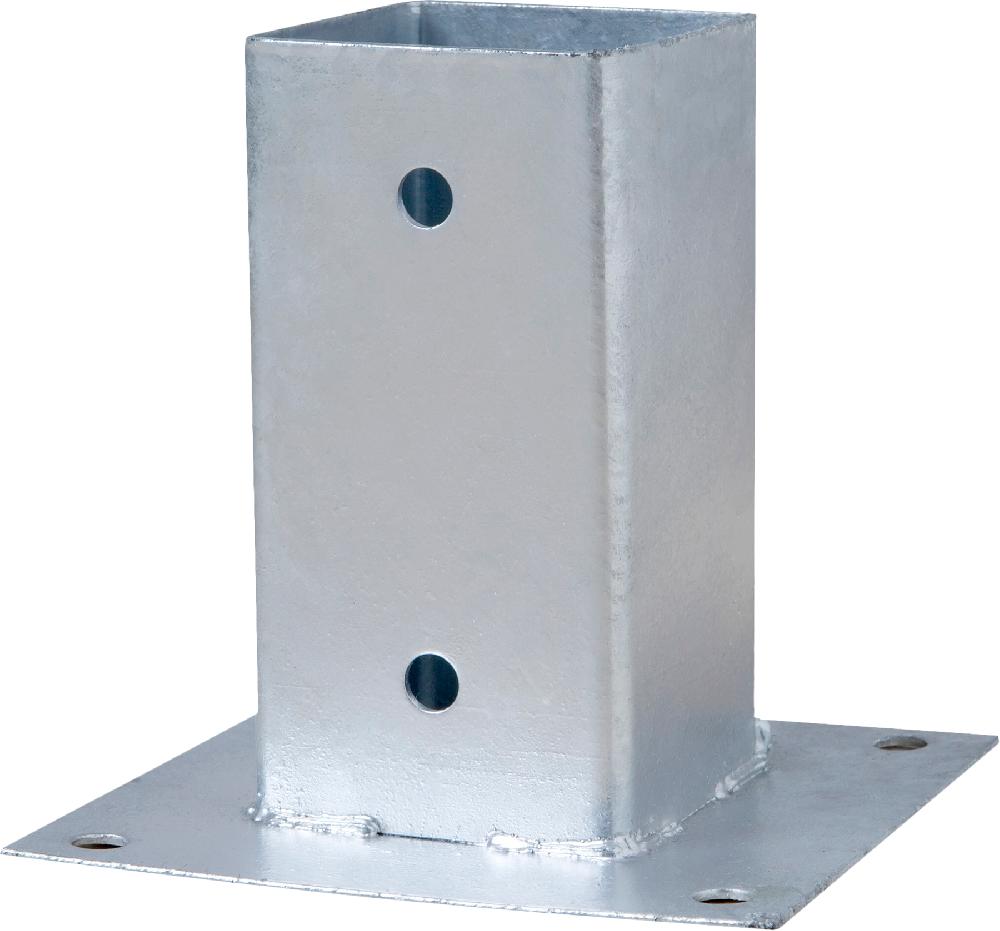 Soporte poste para de acero para poste de 12 x 12 cm