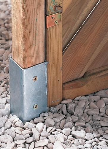 Soporte Poste Para De Acero Para Poste De 7 X 7 Cm