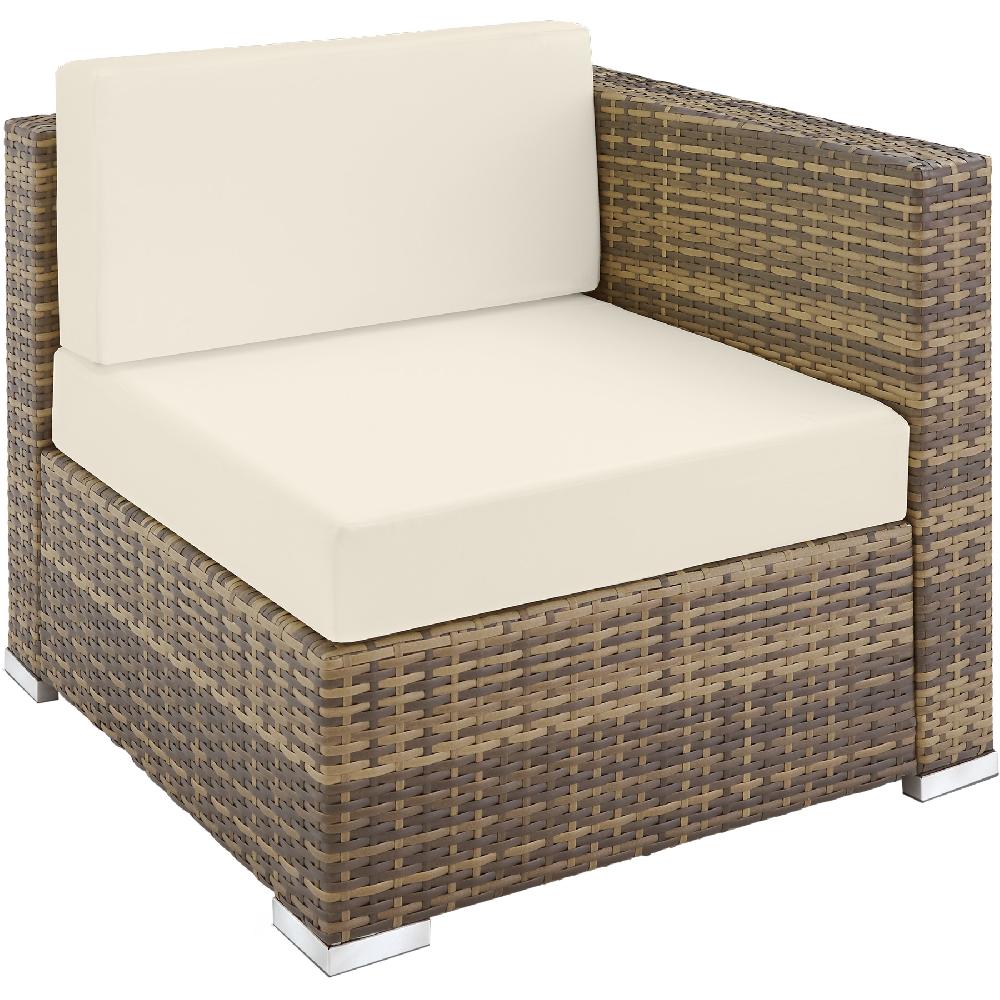 TECTAKE Conjunto De Ratán Con Estructura De Aluminio