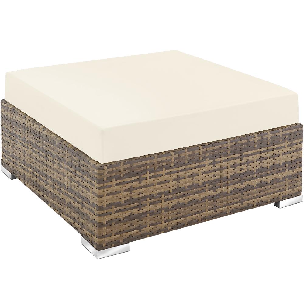 TECTAKE Conjunto De Ratán Con Estructura De Aluminio