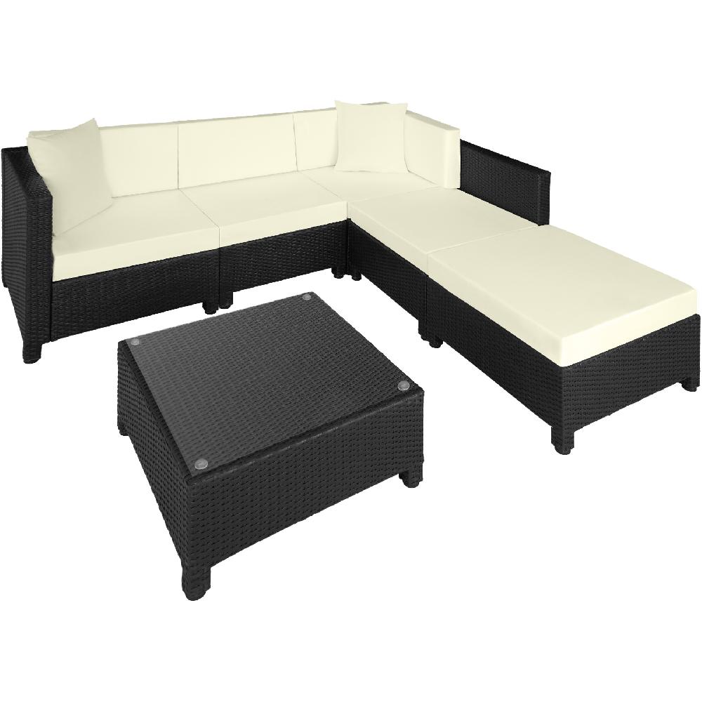 TECTAKE Conjunto De Ratán Con Estructura De Aluminio