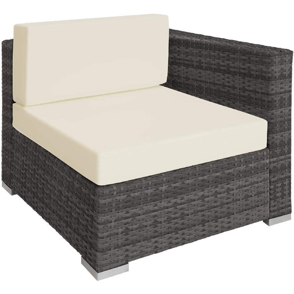 TECTAKE Conjunto De Ratán Con Estructura De Aluminio