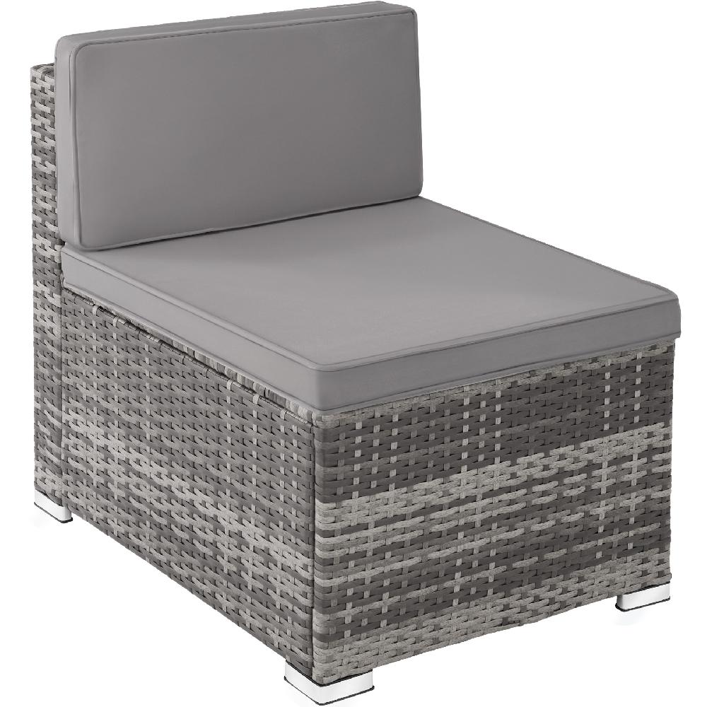 TECTAKE Conjunto De Ratán Para 3 O 4 Personas